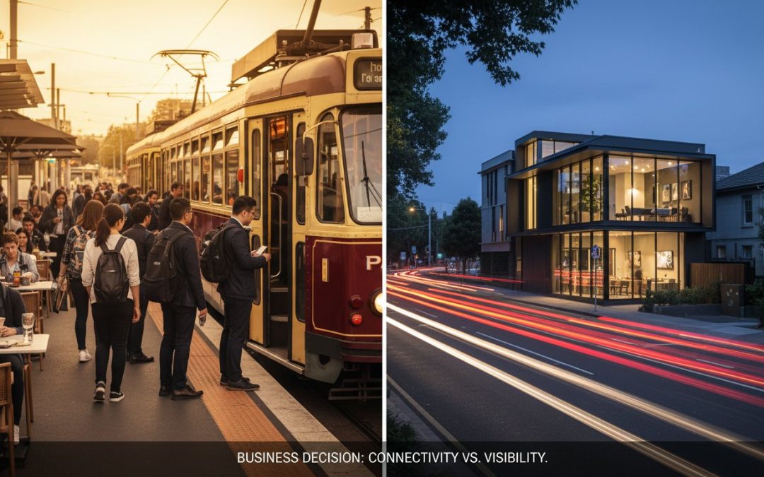 Cafe Site Selection: Public Transport Hubs vs. High-Traffic Roads