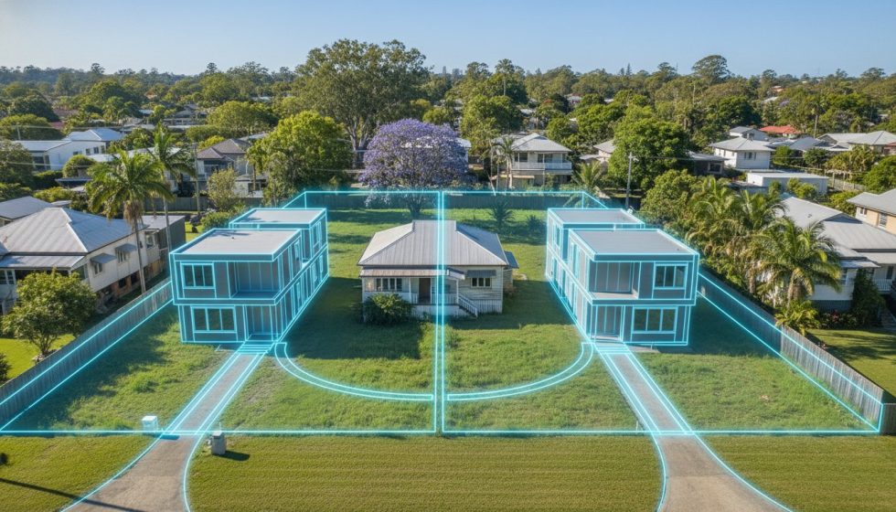 Splitter Block Residential Subdivision in Brisbane