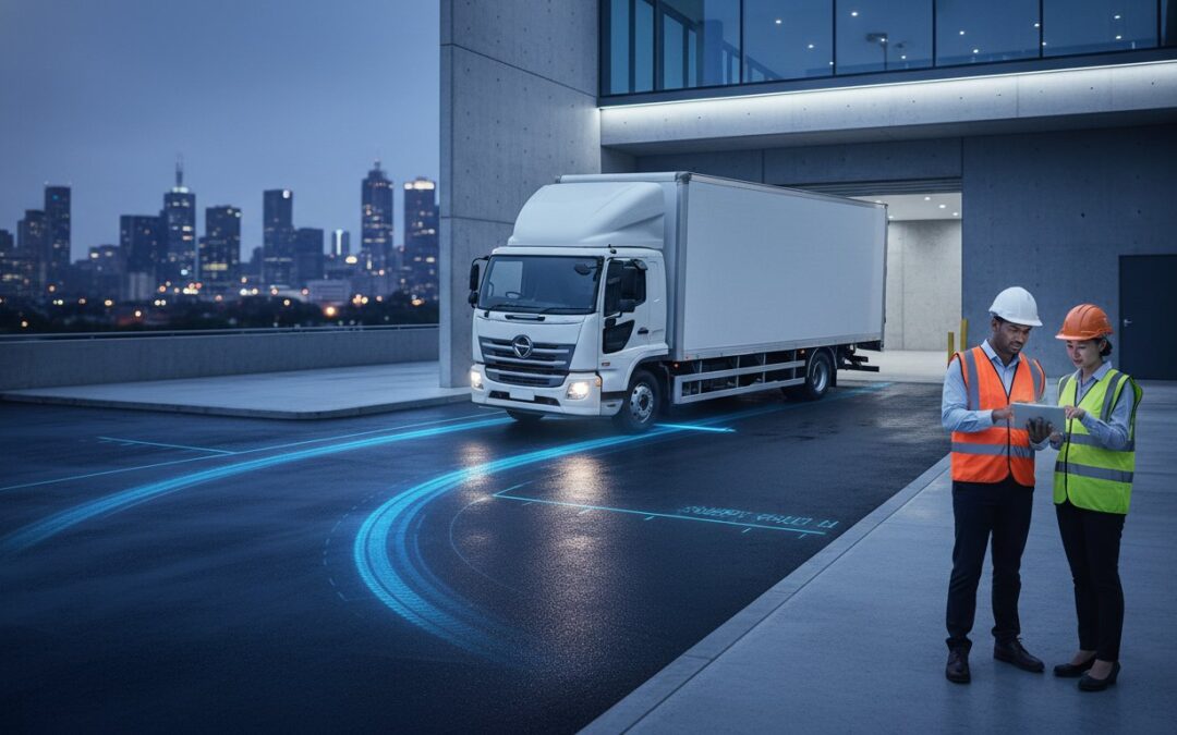 Swept Path Analysis for Pantech Trucks: Ensuring Access Compliance