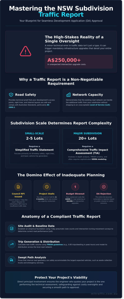 Traffic Report for Subdivision NSW: The Developer’s Guide to DA ...