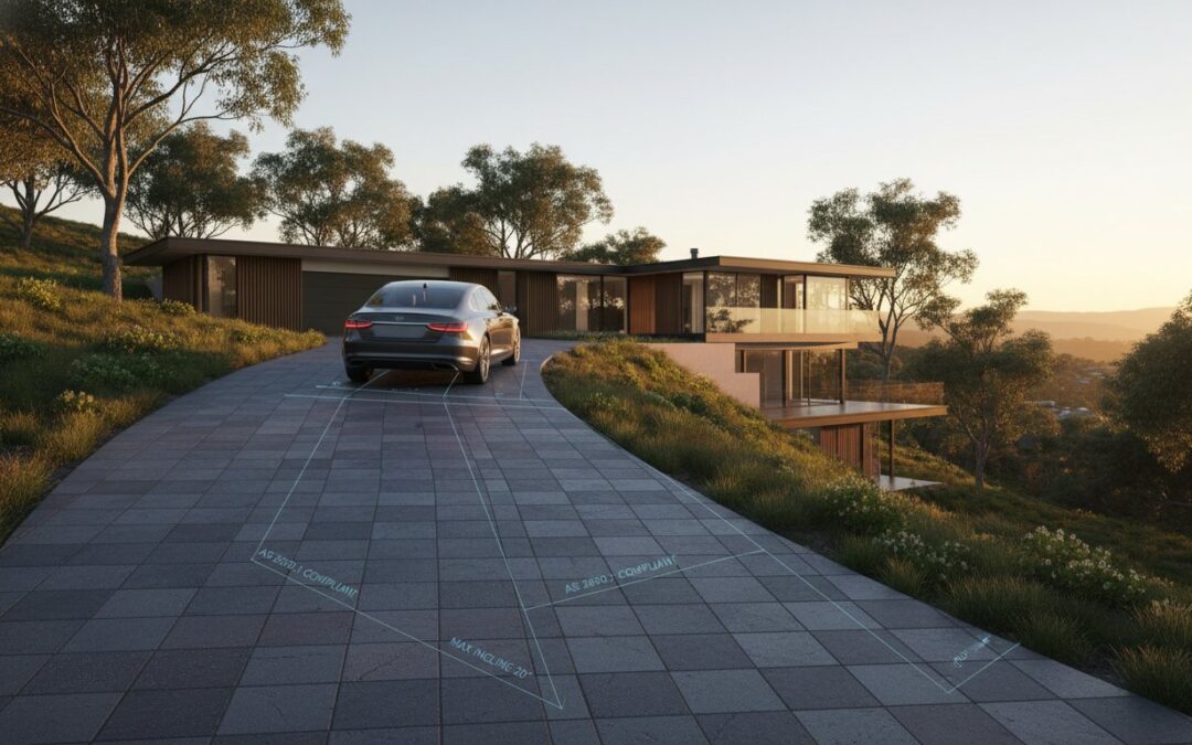 Driveway Design for Steep Slopes: Engineering for AS 2890.1 Compliance