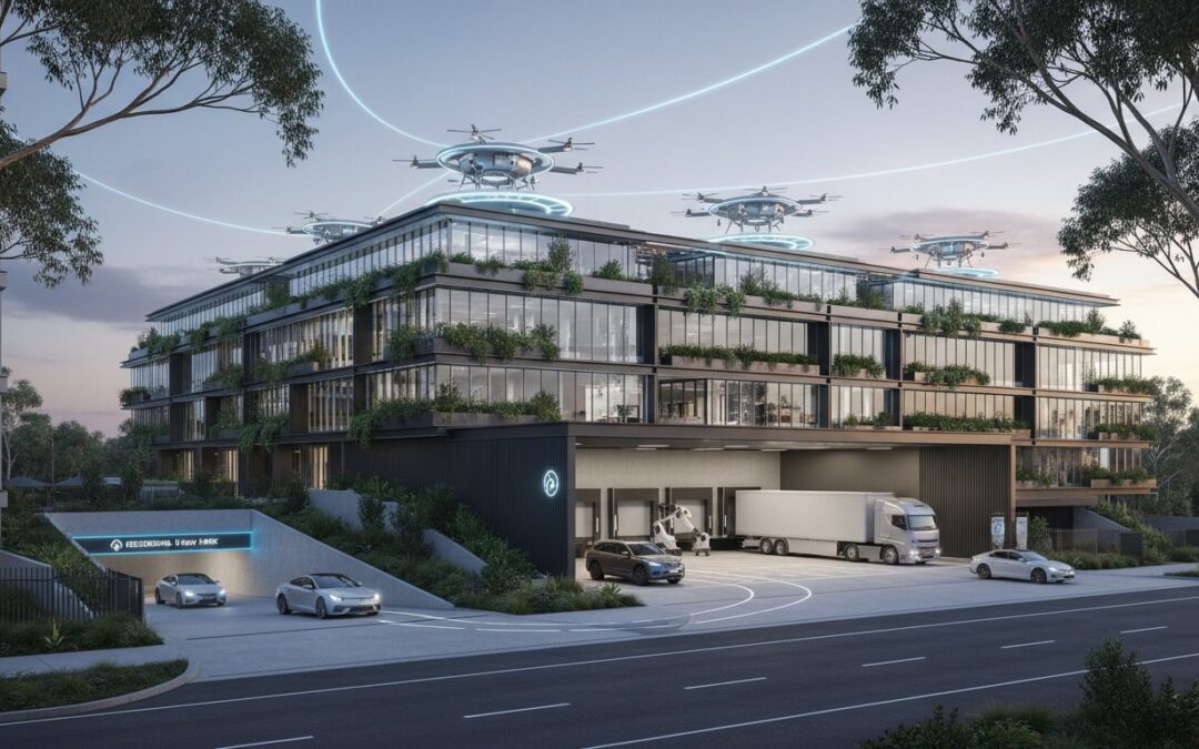 Vehicle Access Design for Mixed-Use Developments in Australia: Planning for Drone Delivery